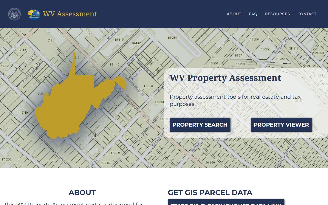 Ritchie County property records statewide assessment and parcel viewer entry