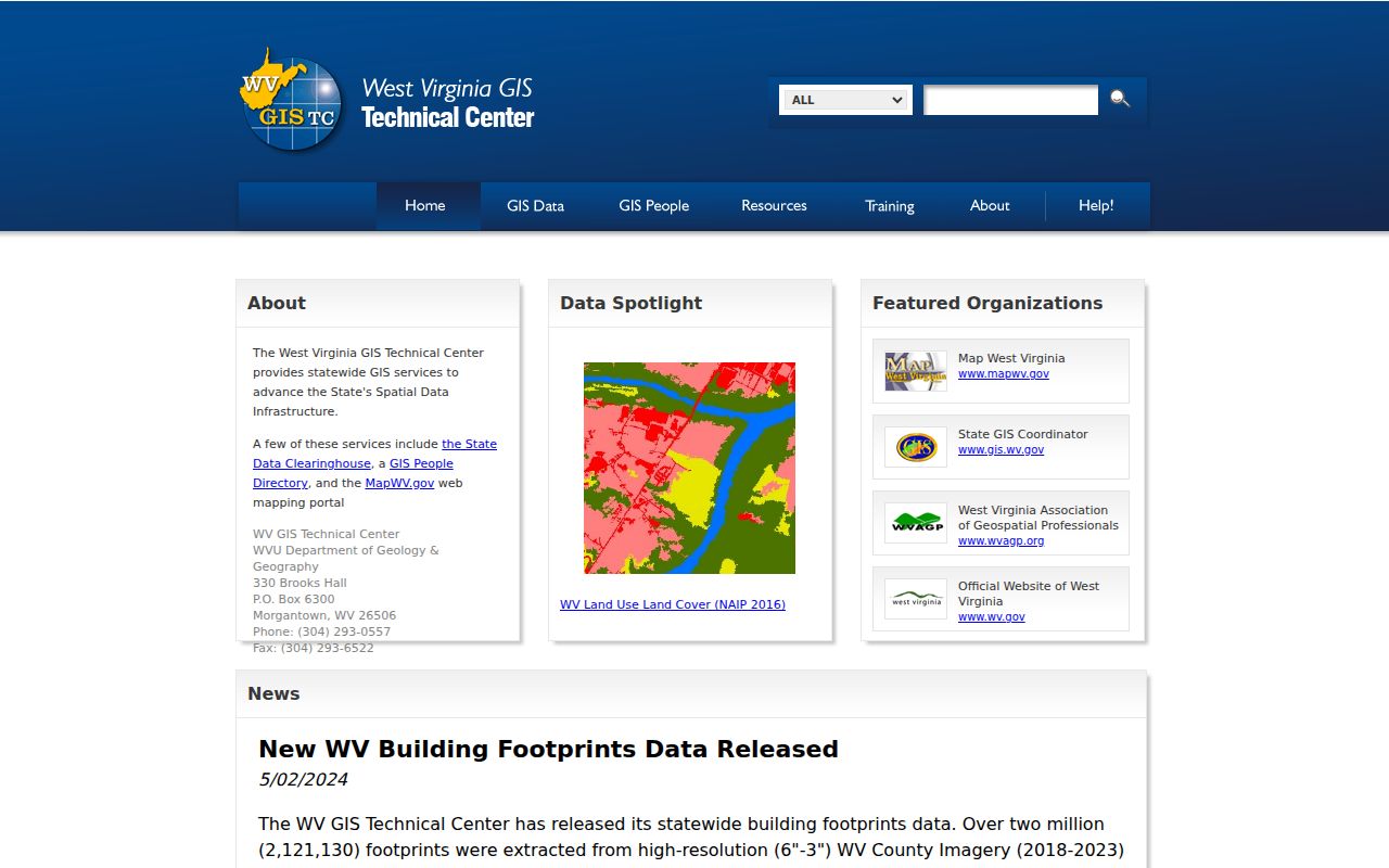 Ritchie County parcel maps and tax map GIS data access through West Virginia GIS
